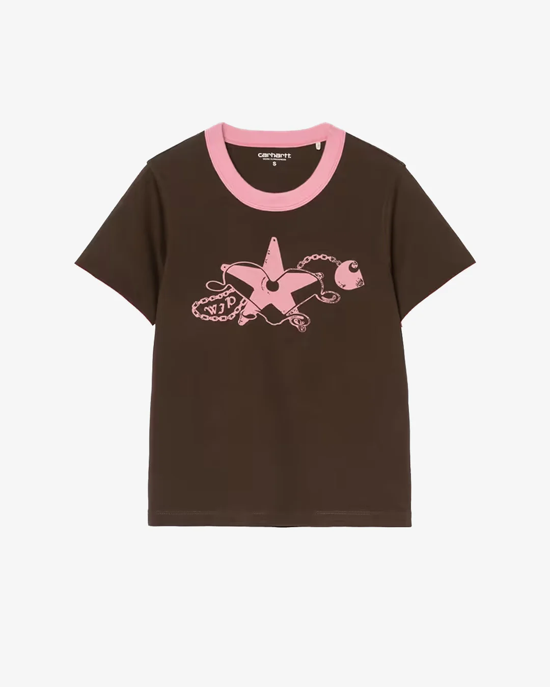 Carhartt WIP W' Outlaw Star Ringer T-Shirt Tobacco/Havana