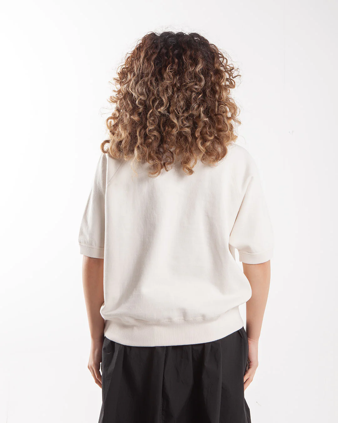 Champion Made in Japan Short Sleeve Sweat Off White - Image 3