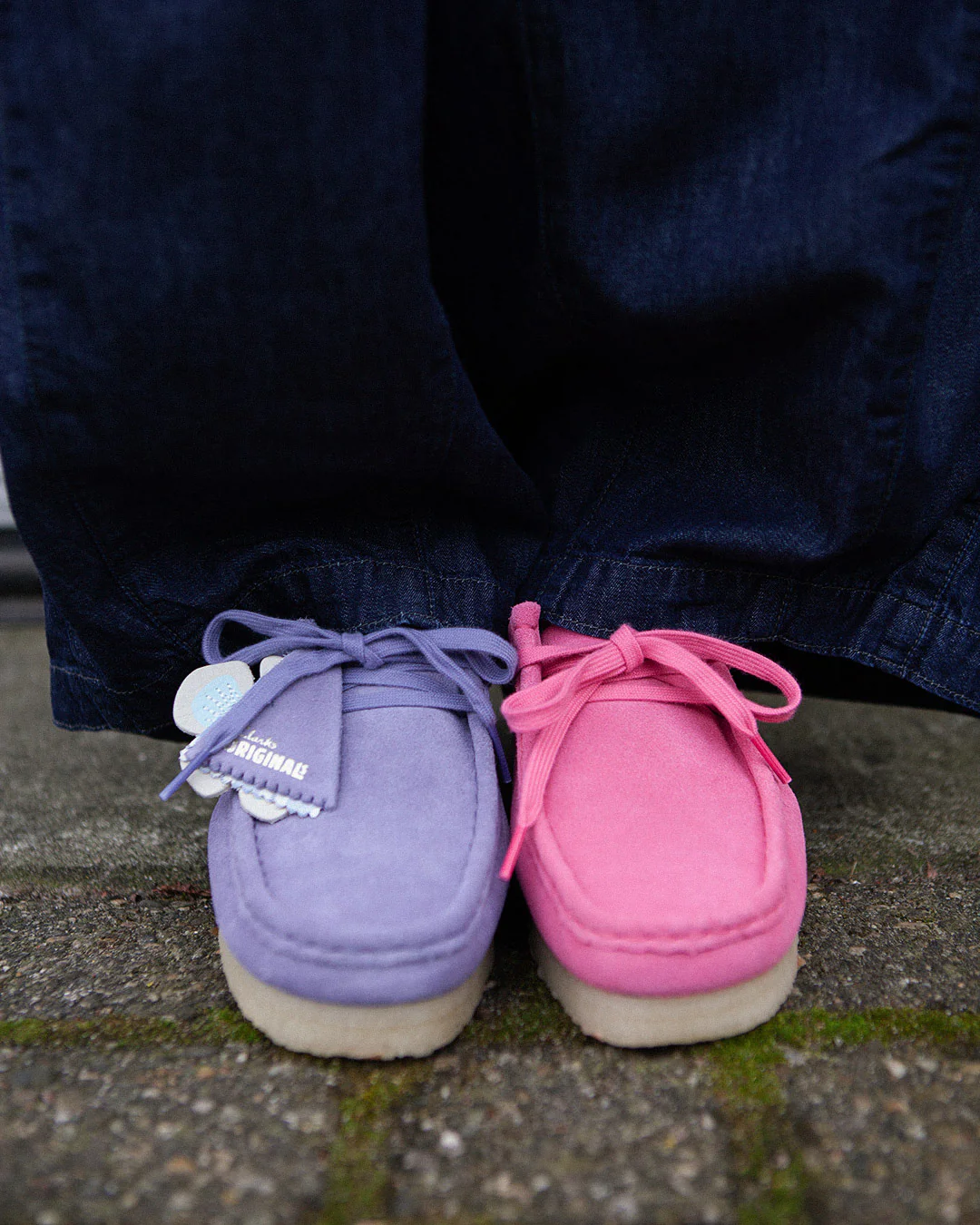 Clarks Originals Wallabee Purple Interest - Image 5