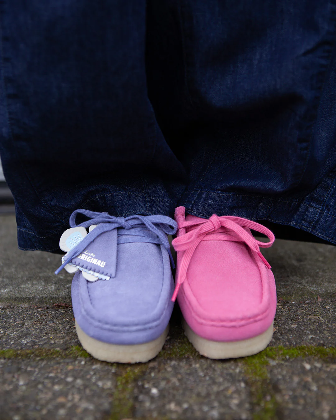 Clarks Originals Wallabee Pink Interest - Image 5