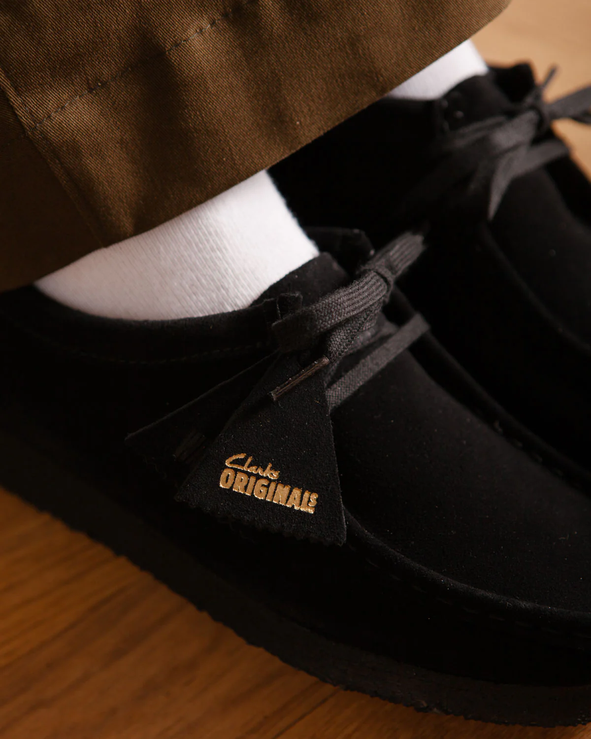 Clarks Originals Wallabee W Low Black - Image 5