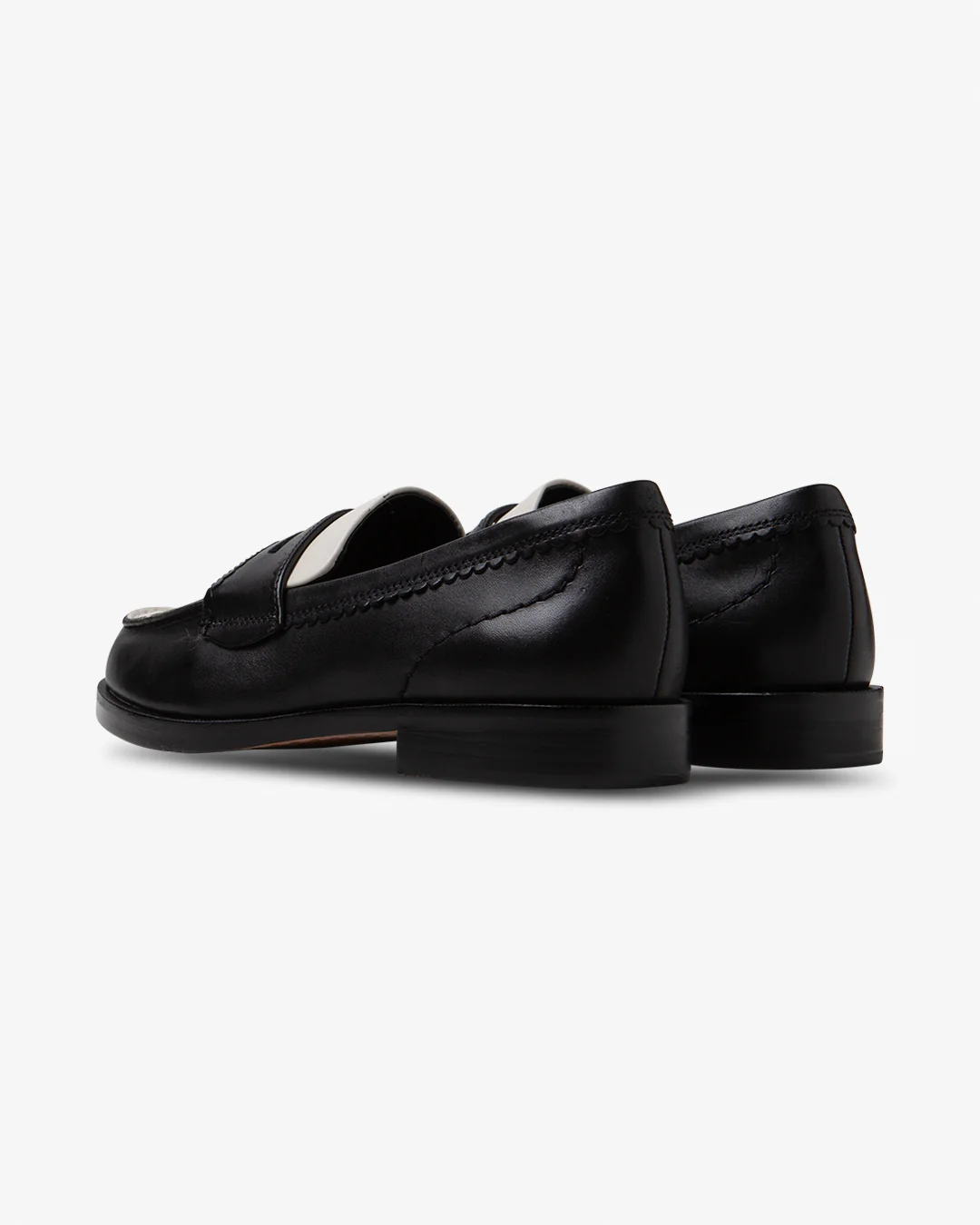 Clarks Straven Edge Black Combination Leather - Image 3