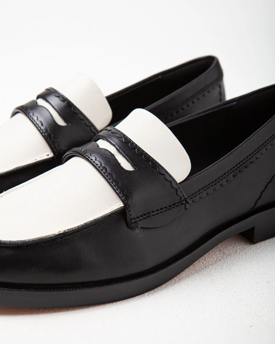 Clarks Straven Edge Black Combination Leather - Image 4