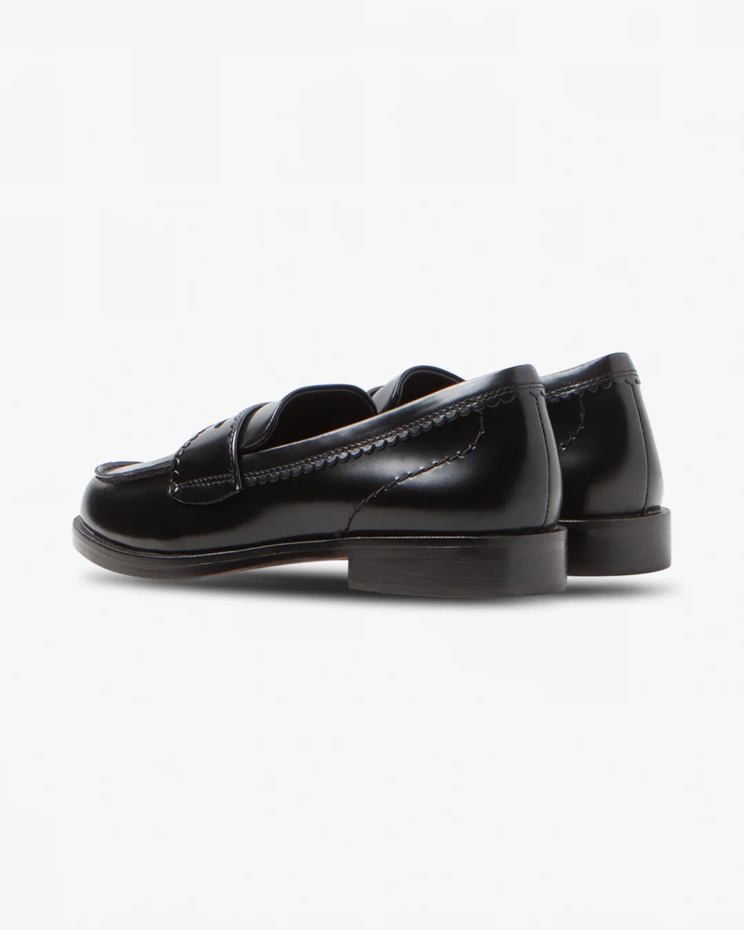 Clarks Straven Edge Black Leather - Image 3