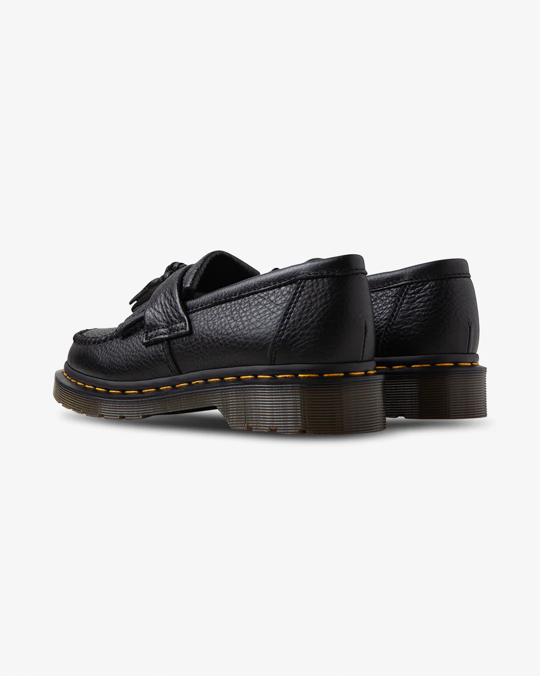 Dr. Martens Adrian Black Virginia Loafer Black - Image 3