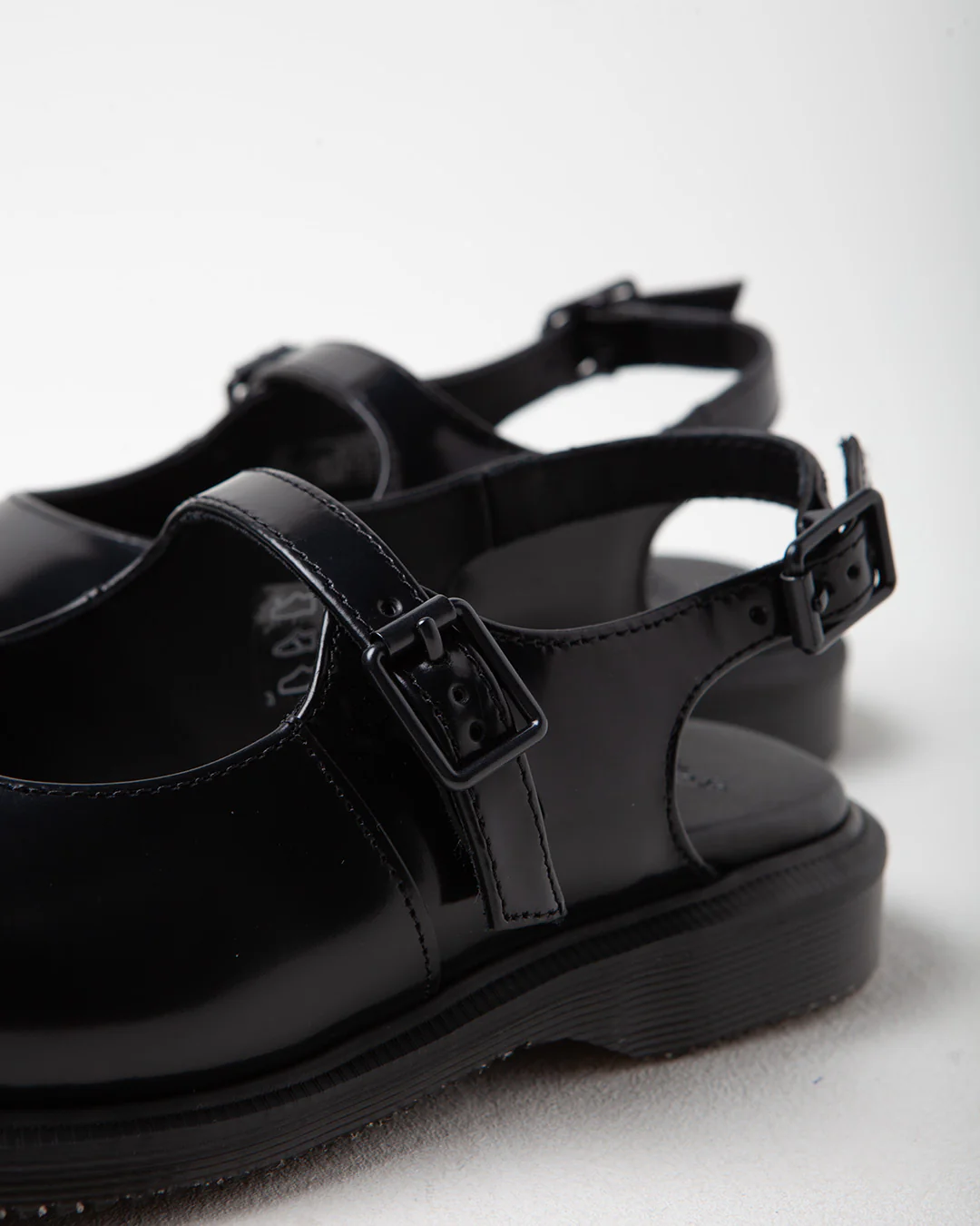 Dr. Martens Madaline Mary Jane Black Polished Smooth - Image 4