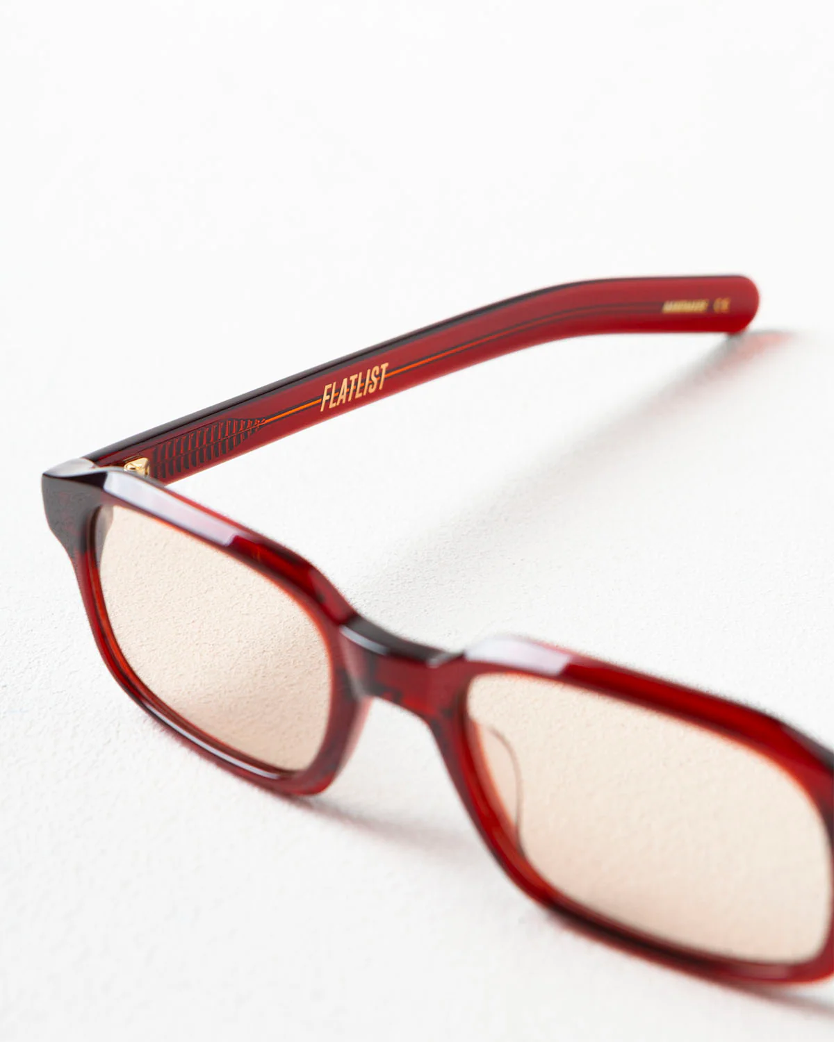 Flatlist Hanky Crystal Burgundy/Peach Lens - Image 5