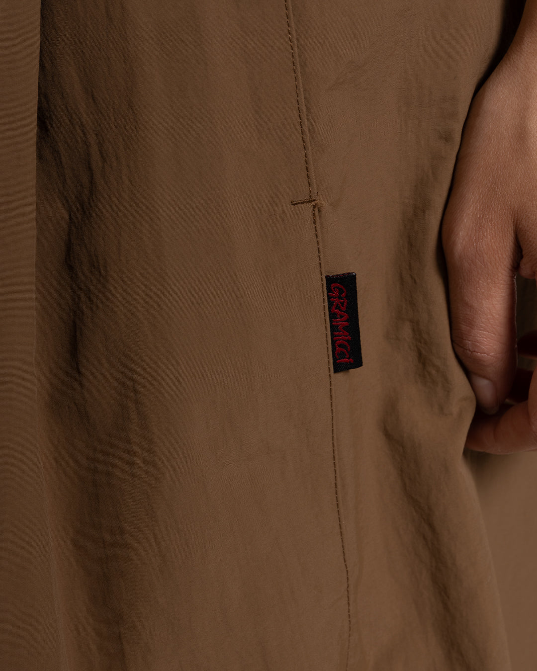 Gramicci Nylon Flare Pant Coyote - Image 4