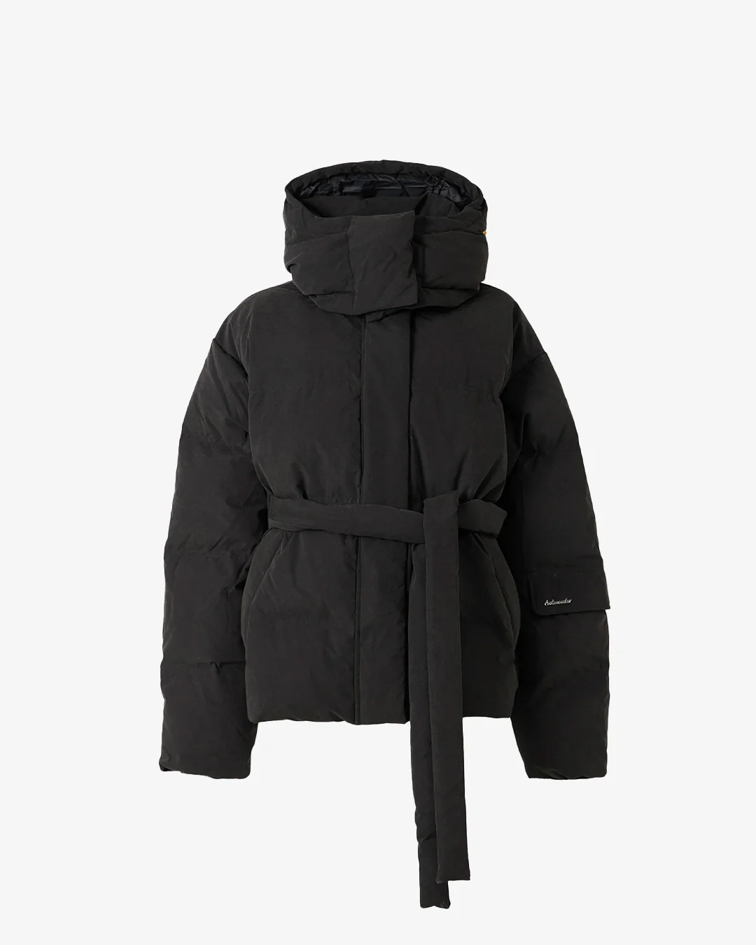 Holzweiler Steilia Brushed Down Jacket Black - Image 7