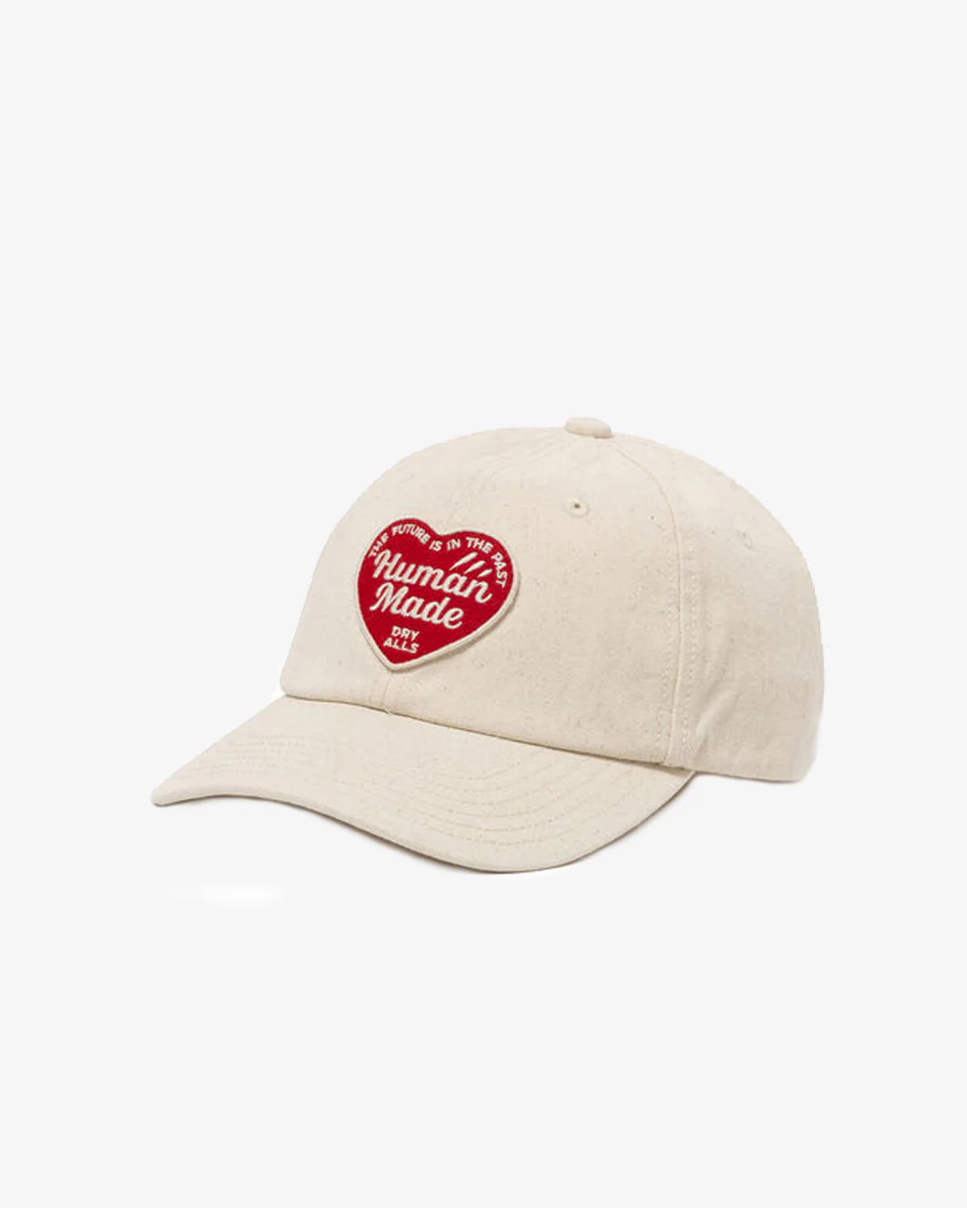 Human Made 6 Panel Twill Cap White - Image 4