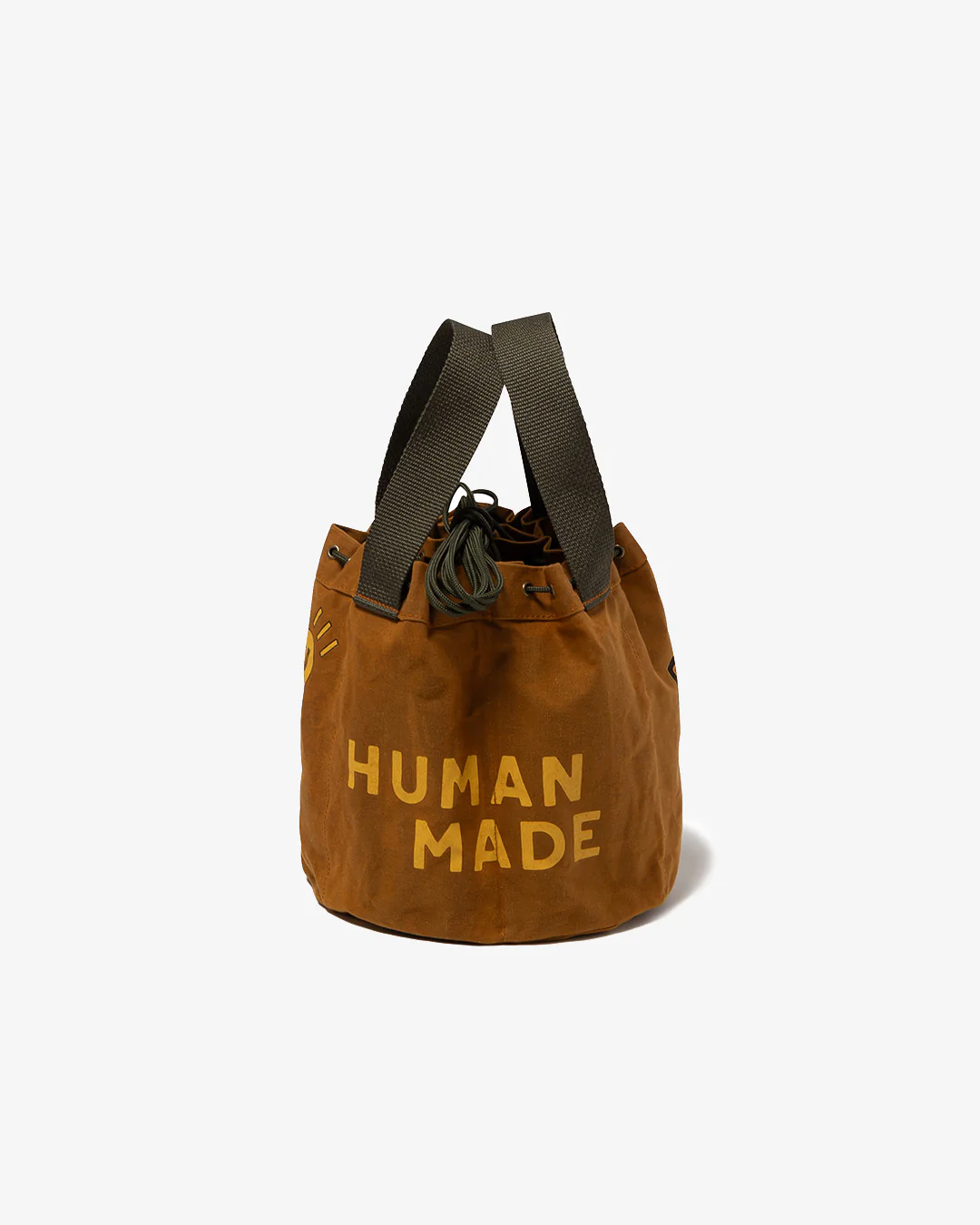 Human Made Drawstring Bag Brown - Image 3
