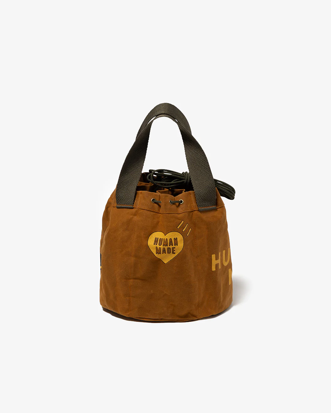Human Made Drawstring Bag Brown - Image 5