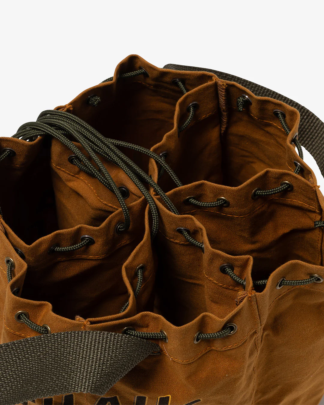 Human Made Drawstring Bag Brown - Image 6