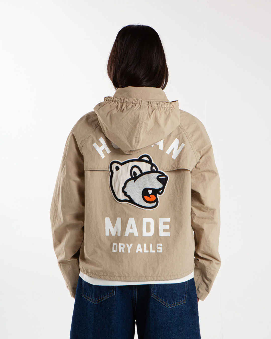Human Made Fishing Jacket Beige - Image 3