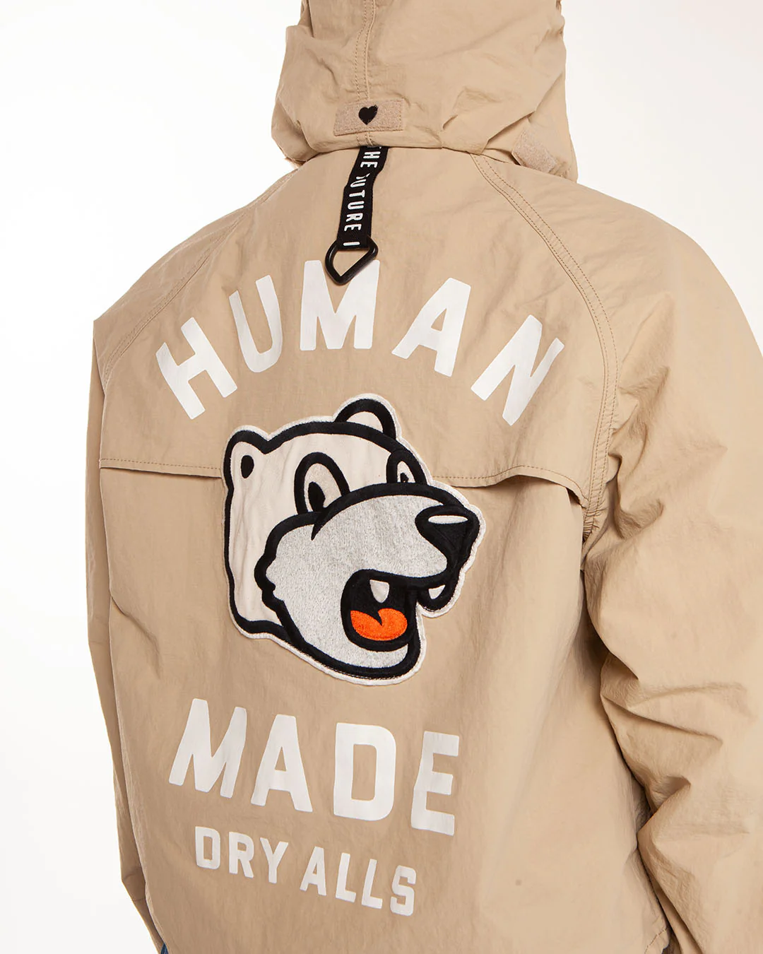 Human Made Fishing Jacket Beige - Image 5