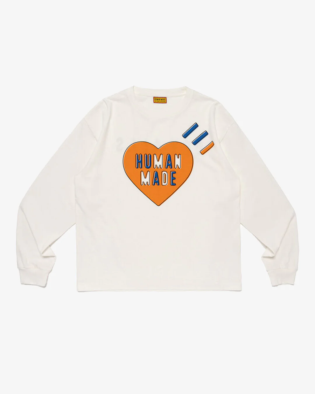 Human Made Graphic L/S T-Shirt White - Image 5
