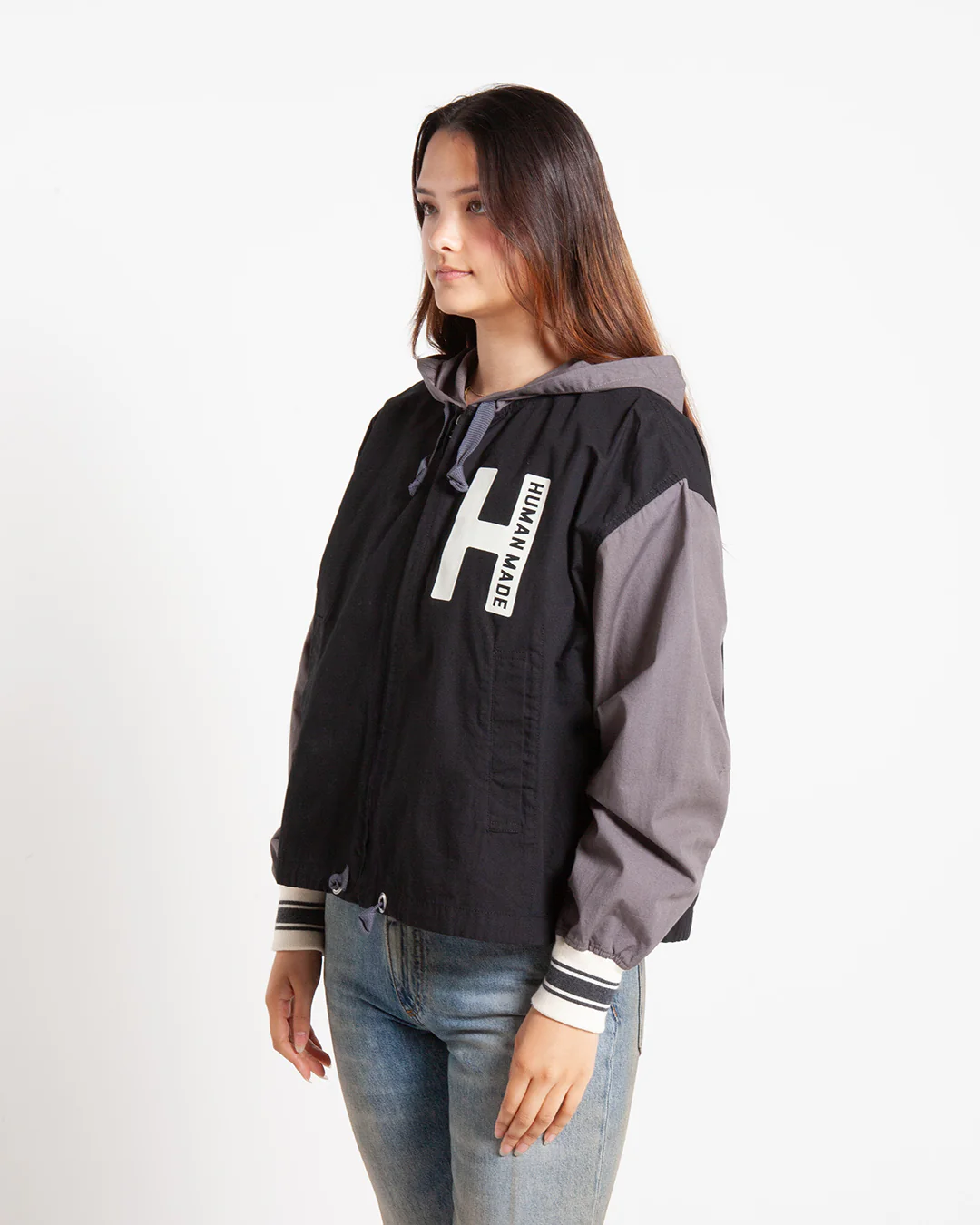 Human Made Hooded Jacket Black - Image 2