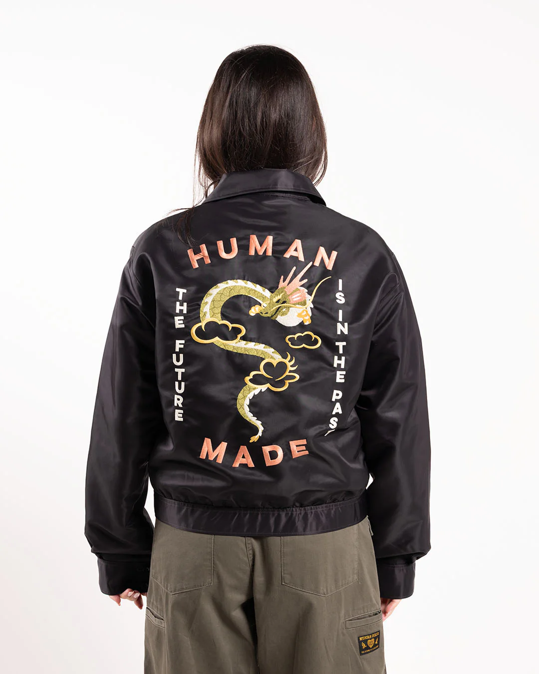 Human Made Military Jacket Black - Image 3