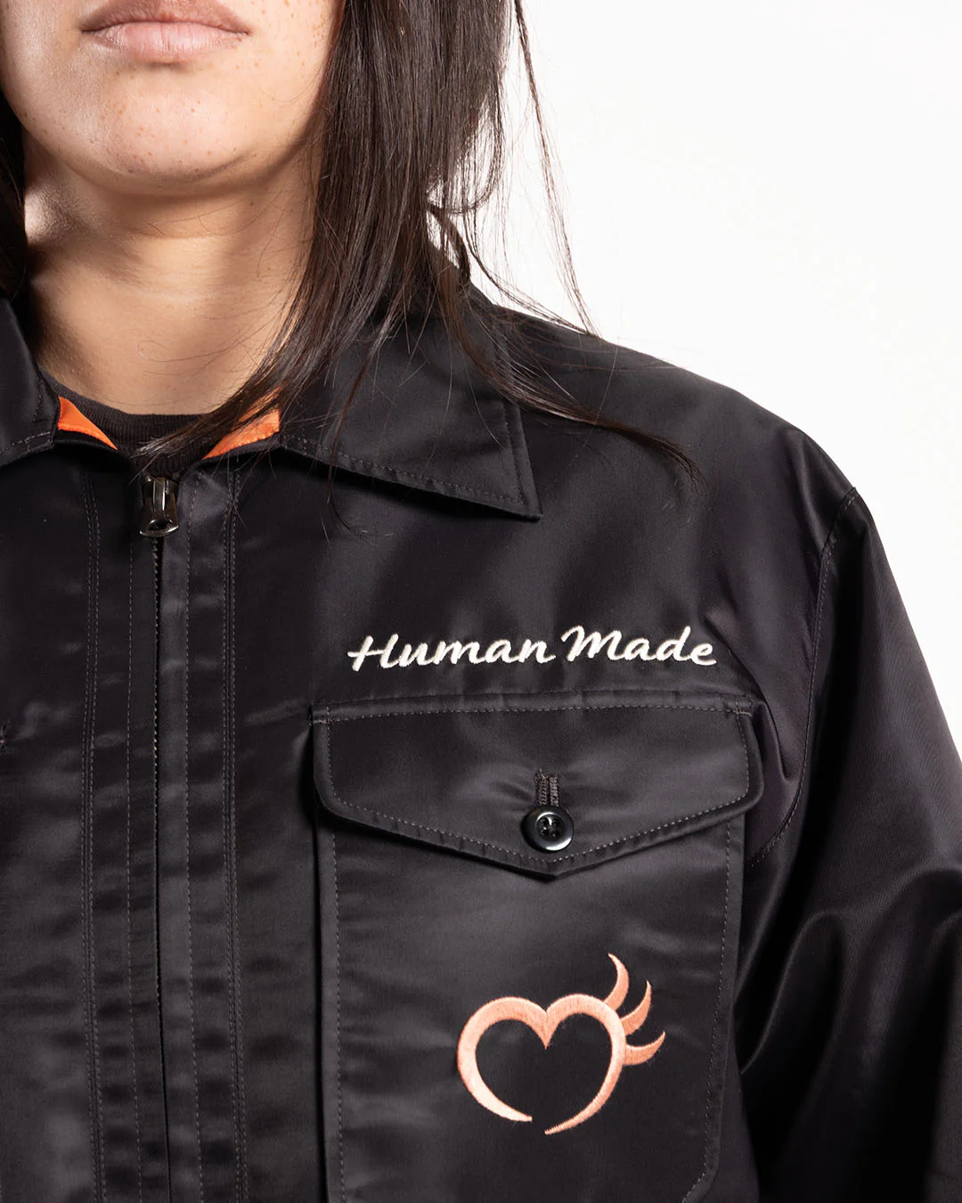 Human Made Military Jacket Black - Image 4