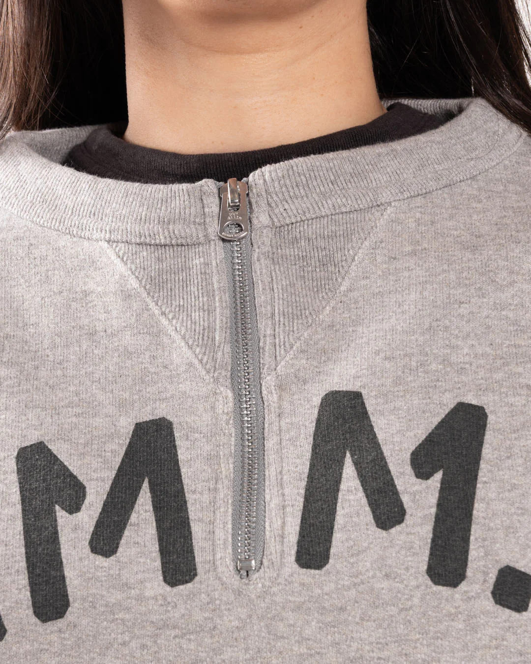 Human Made Military Sweatshirt Gray - Image 3