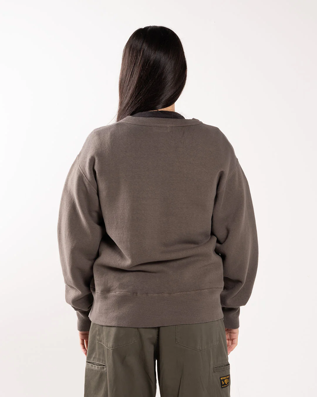Human Made Tsuriami Sweatshirt Charcoal - Image 3