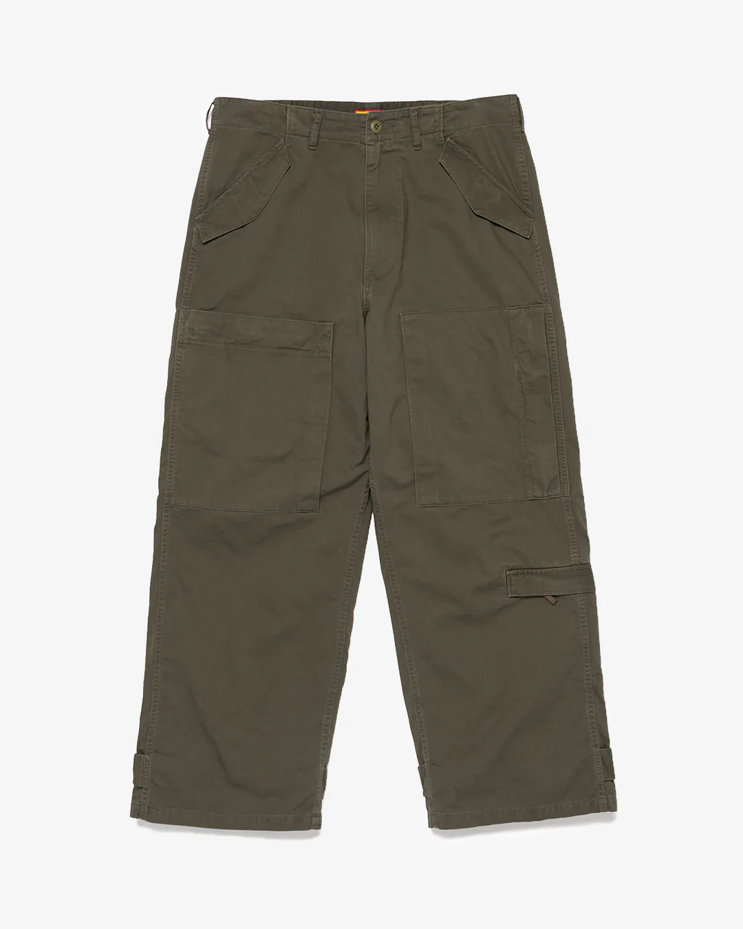 Human Made Wide Military Pants Olive Drab - Image 4