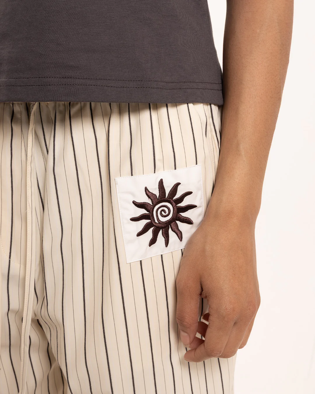 Kijun Le Soleil Lounge Pants Butter - Image 4