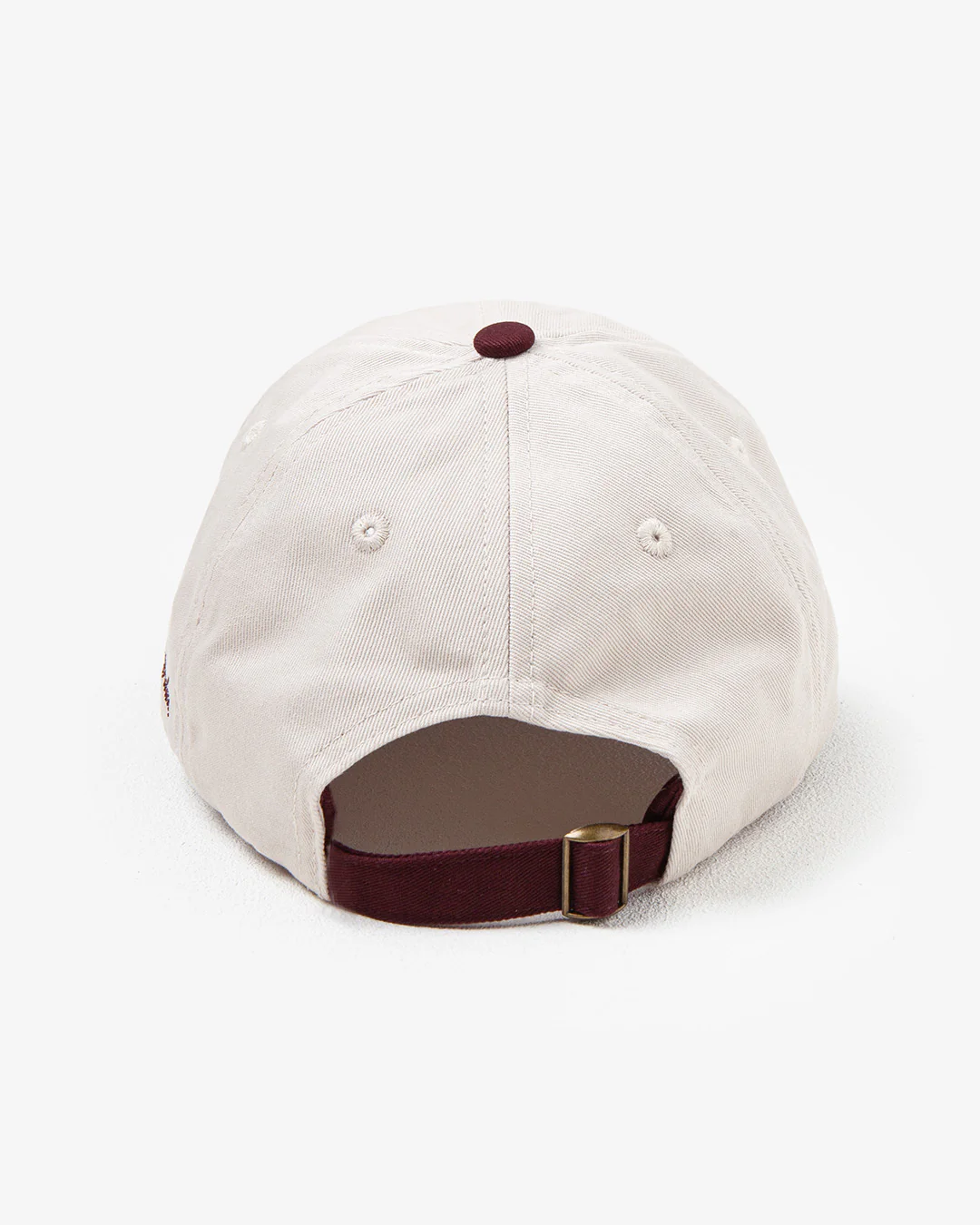 Maha Amsterdam Initial Cap Ecru Burgundy - Image 3