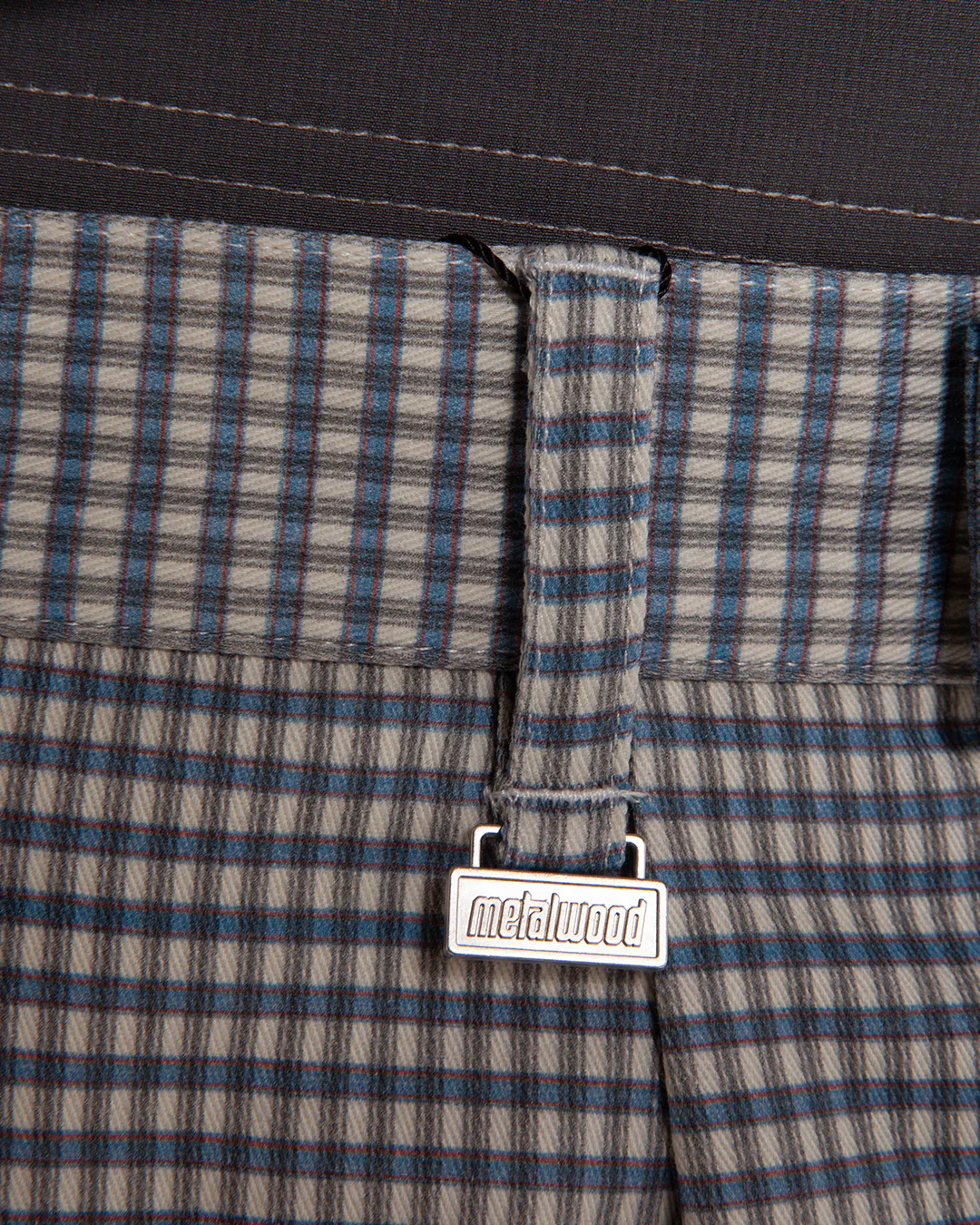 Metalwood Studio Trophy Short Plaid - Image 3