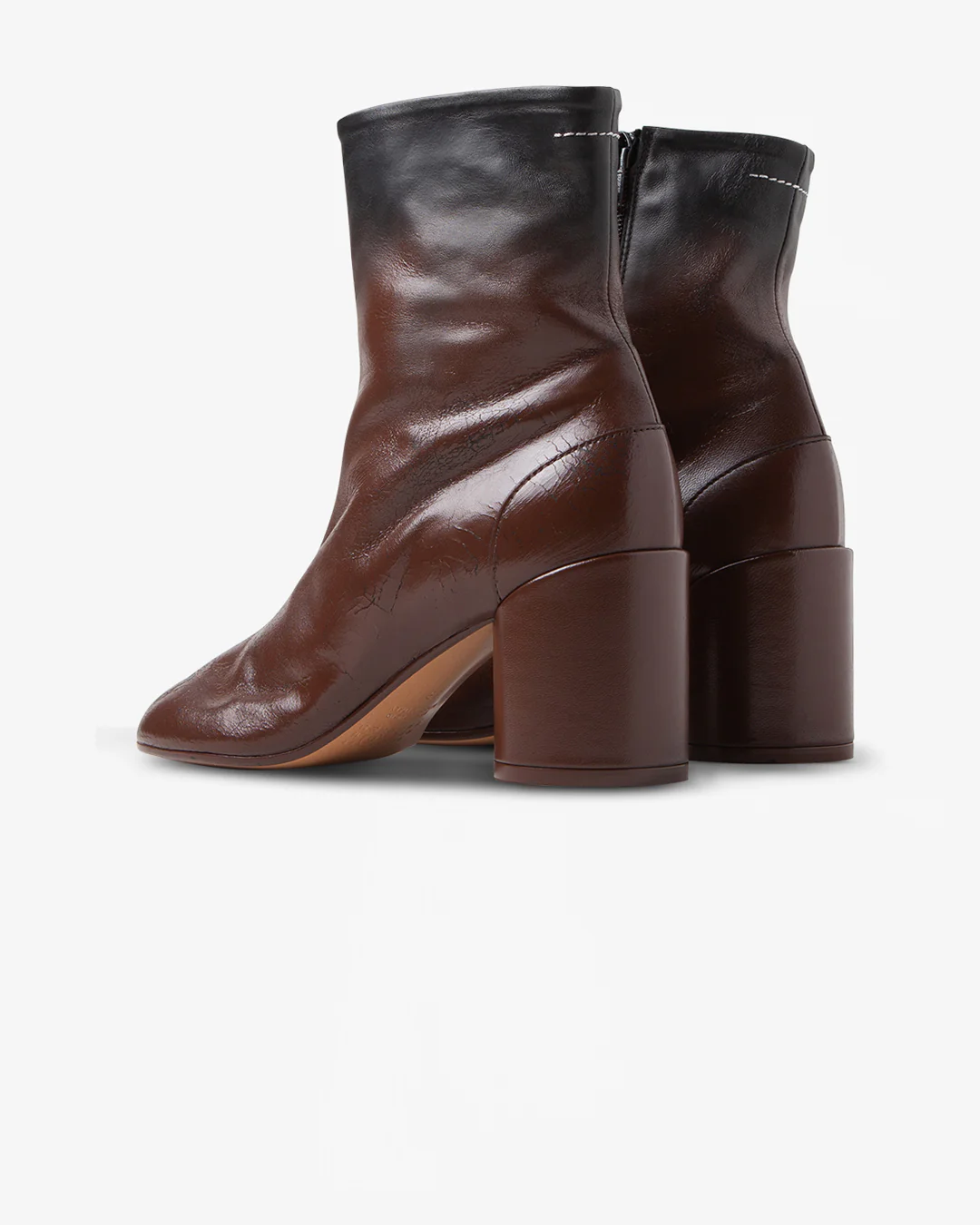 MM6 Maison Margiela Ankle Boot Black/Sable - Image 3