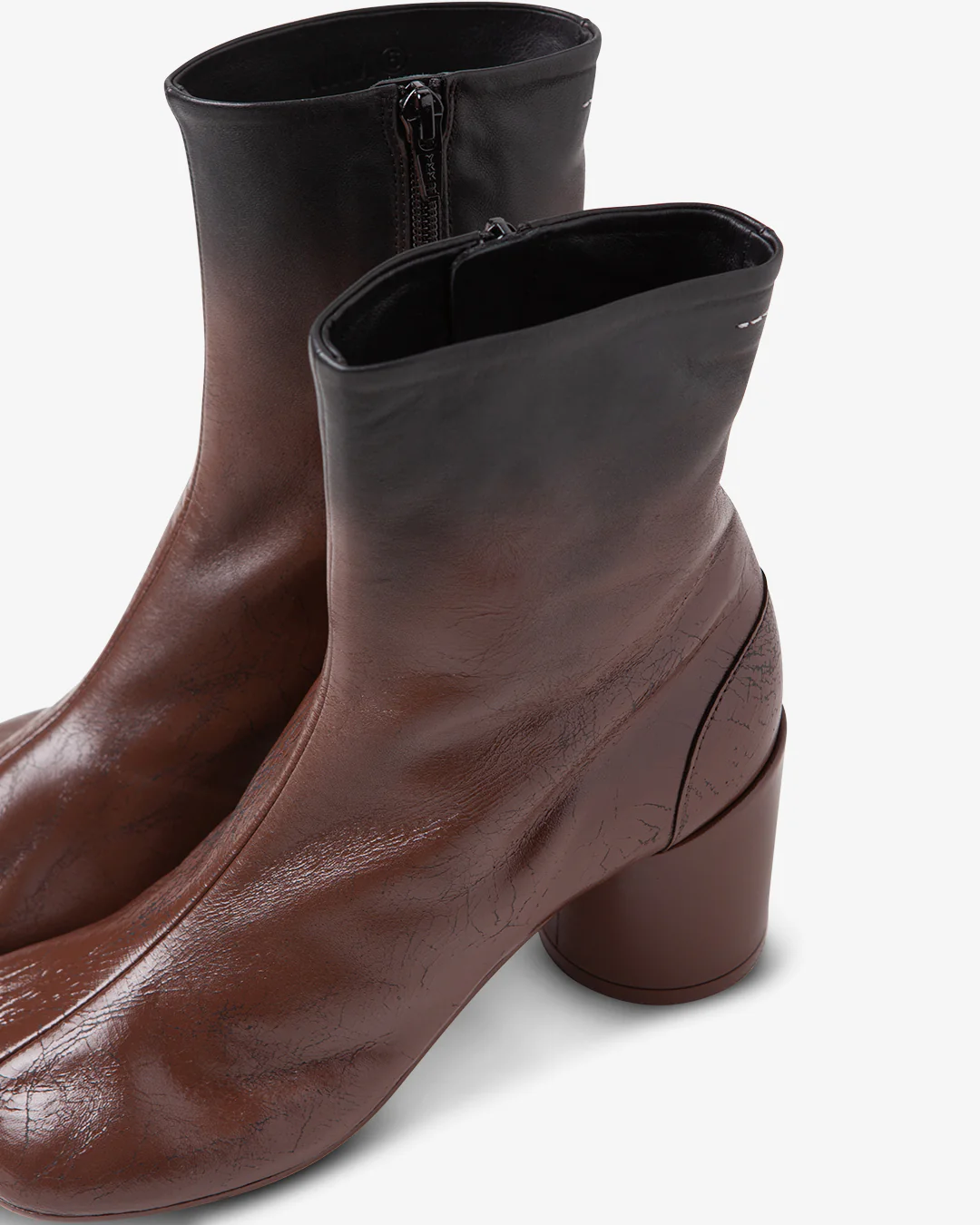 MM6 Maison Margiela Ankle Boot Black/Sable - Image 4