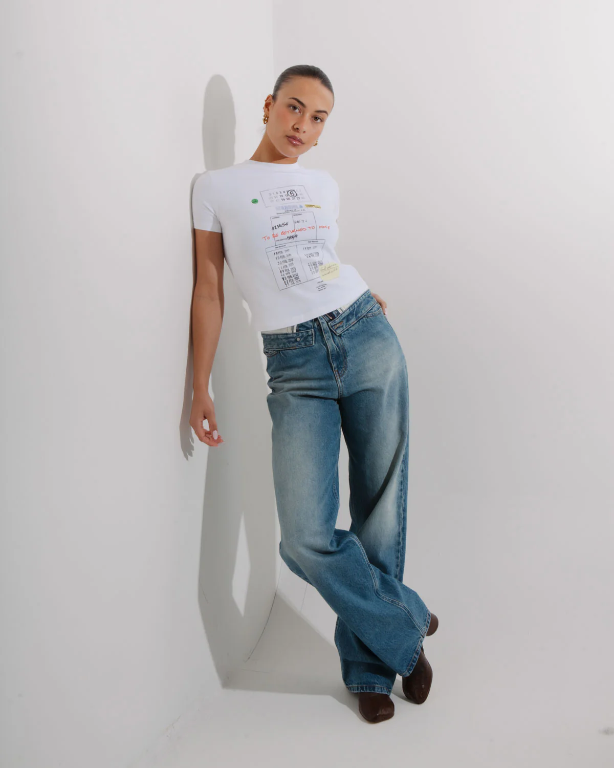 MM6 Maison Margiela Inside Out Pocket Pants Blue - Image 6