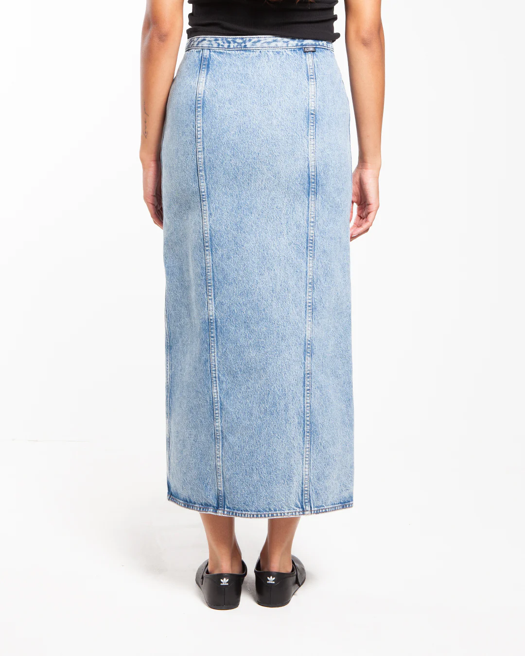 MM6 Maison Margiela Long Skirt Medium Blue - Image 3