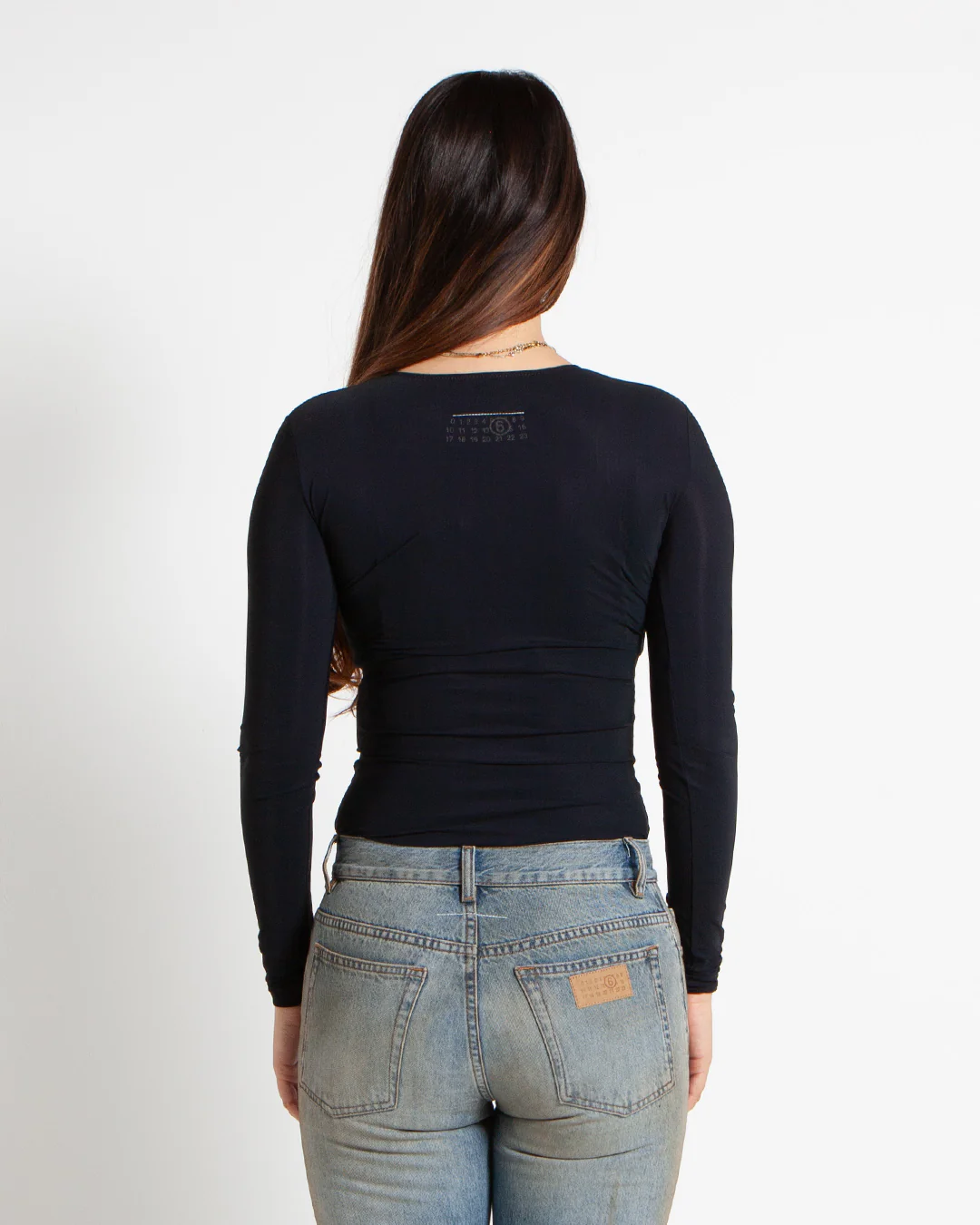 MM6 Maison Margiela Longsleeve Body Black - Image 3
