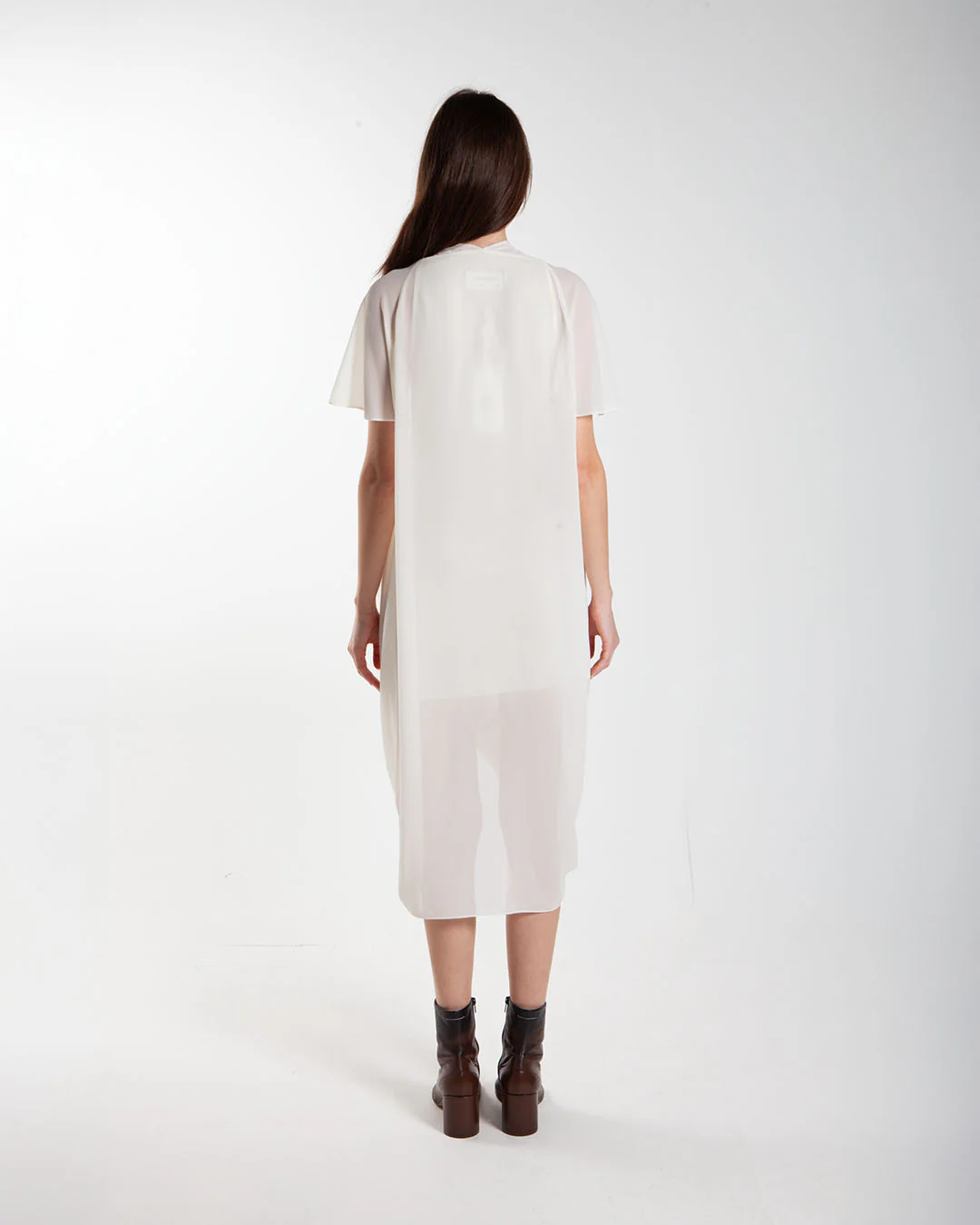 MM6 Maison Margiela Maxi Dress Cream - Image 3