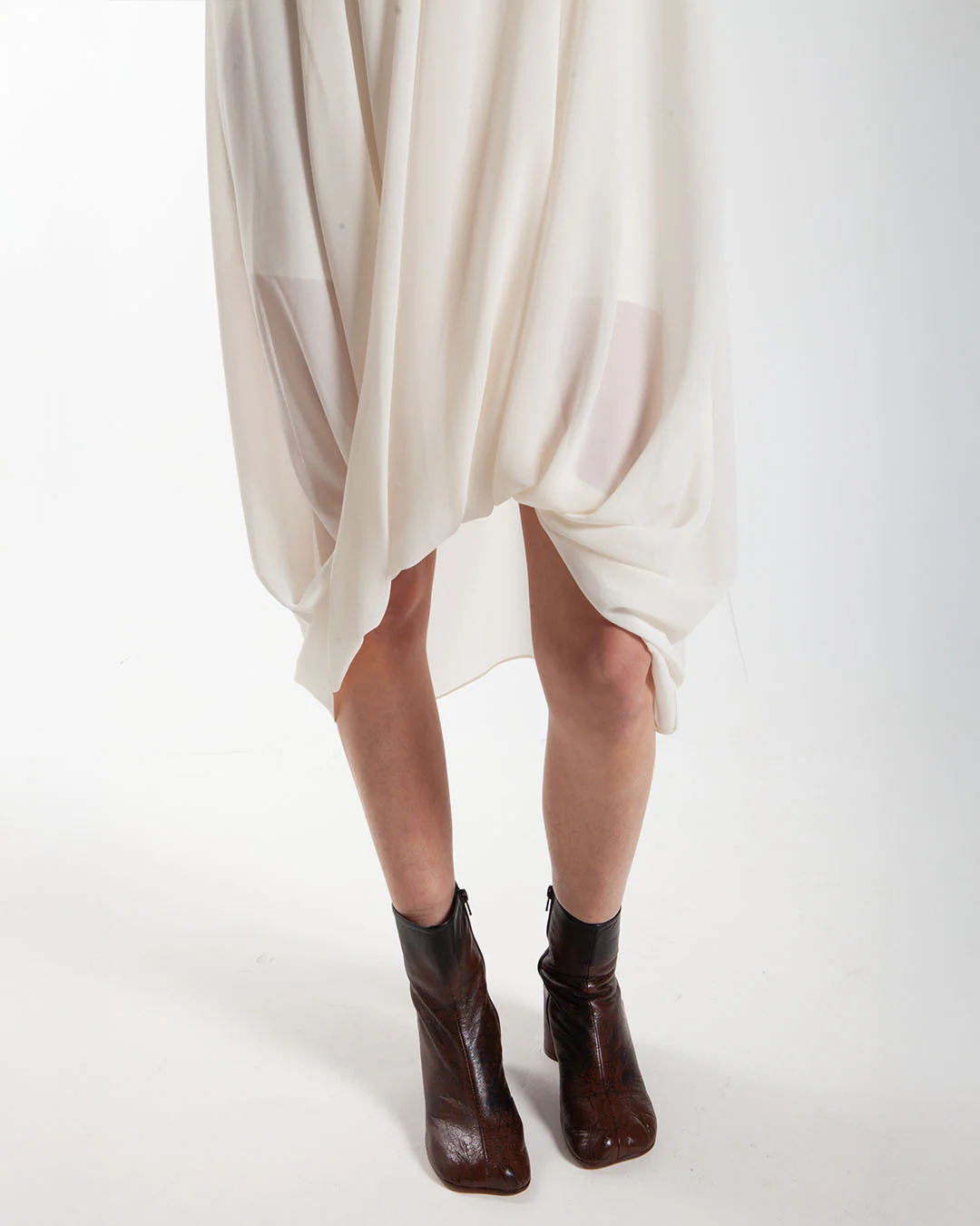 MM6 Maison Margiela Maxi Dress Cream - Image 5