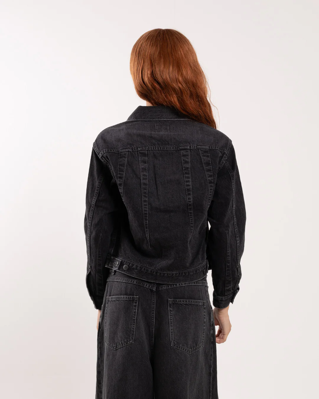 Needles Darts Jean Jacket - 12oz Denim Black - Image 3