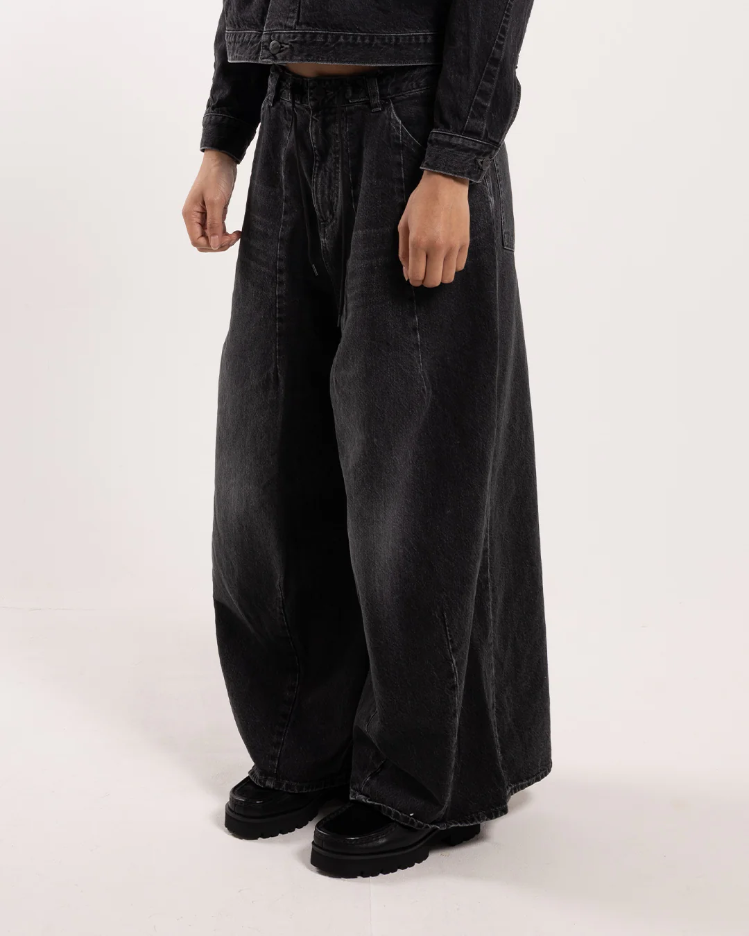 Needles H.D. Buggy Jean - 12oz Denim Black - Image 2