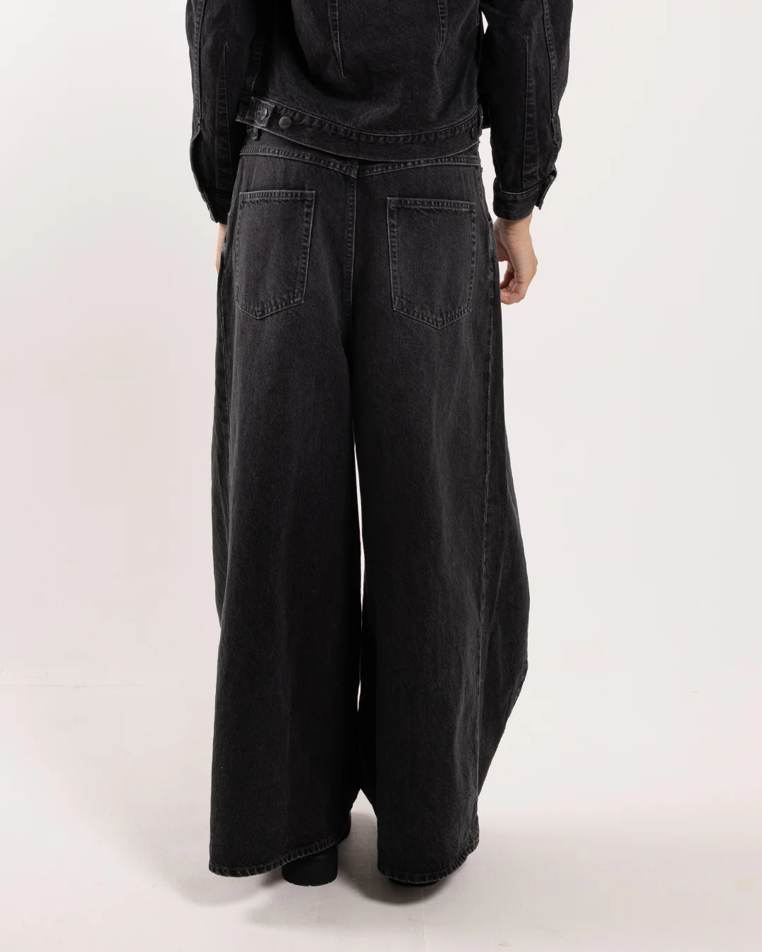 Needles H.D. Buggy Jean - 12oz Denim Black - Image 3