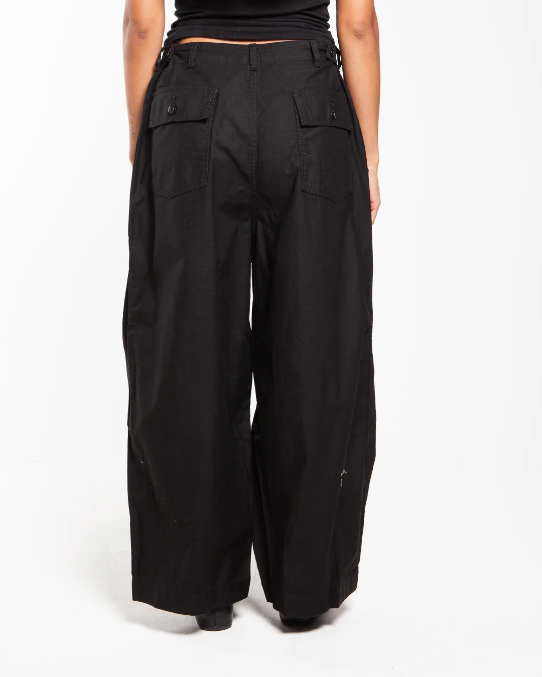 Needles H.D. Pant - Fatigue Black - Image 3
