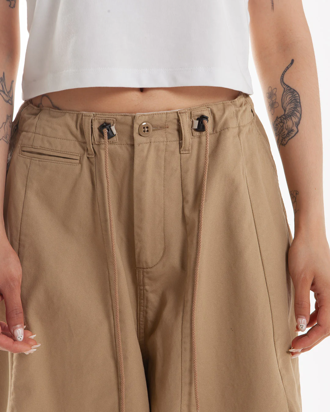 Needles H.D. Pant Military Khaki - Image 4