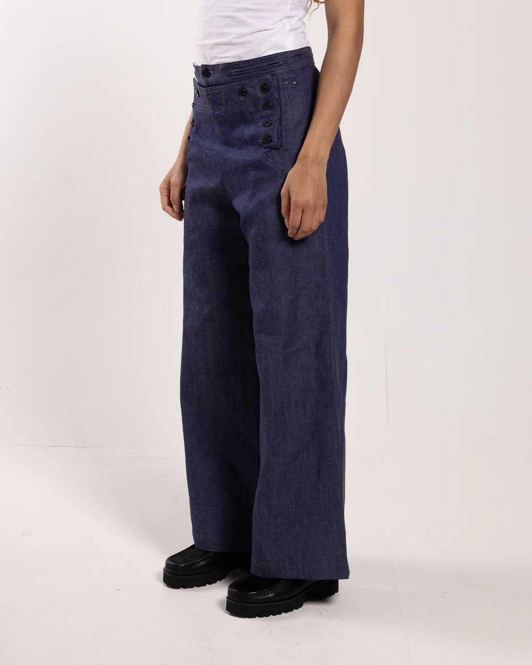 Needles Sailor Pant - 8oz Stretch Denim Indigo - Image 2