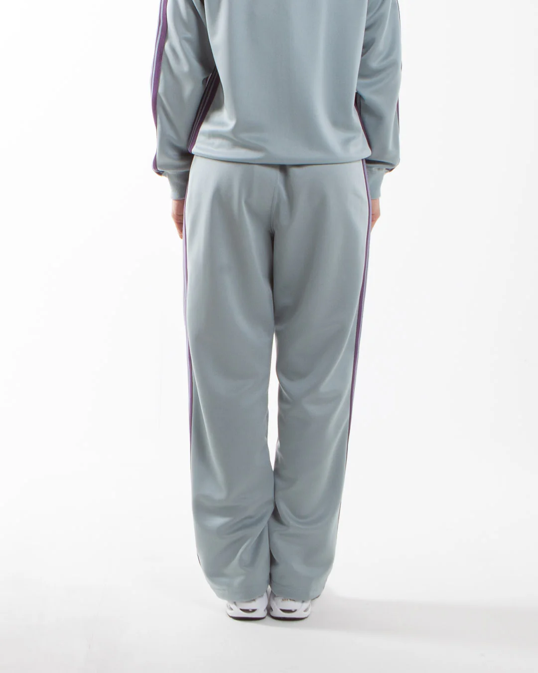 Needles Track Pant - Poly Smooth Sax Blue - Image 3