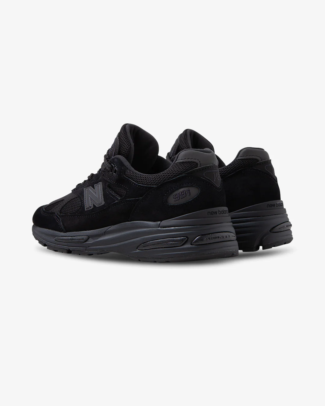 New Balance 991v2 Made in UK Black - Image 3