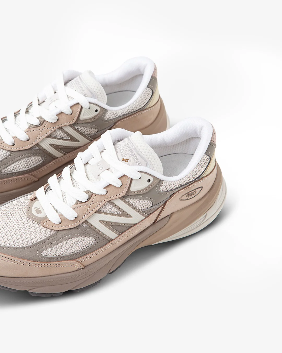 New Balance Made in USA 990v6 Driftwood/Timberwolf - Image 4
