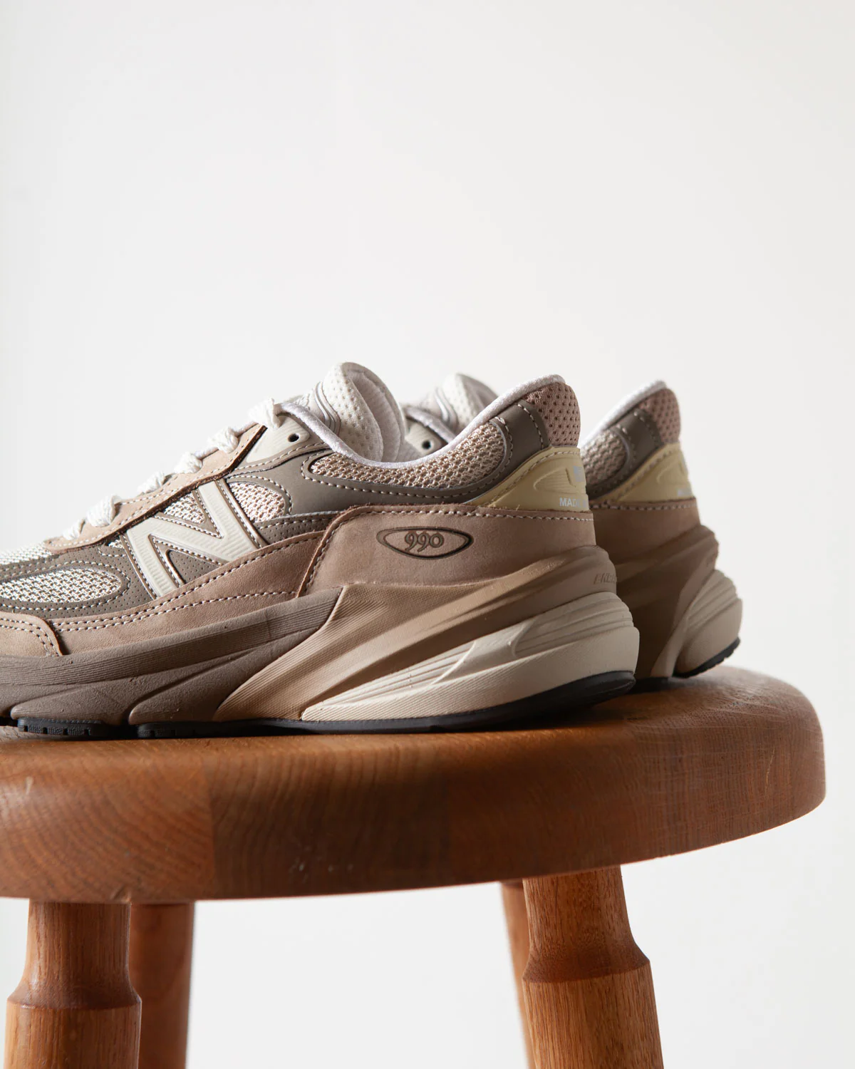 New Balance Made in USA 990v6 Driftwood/Timberwolf - Image 5