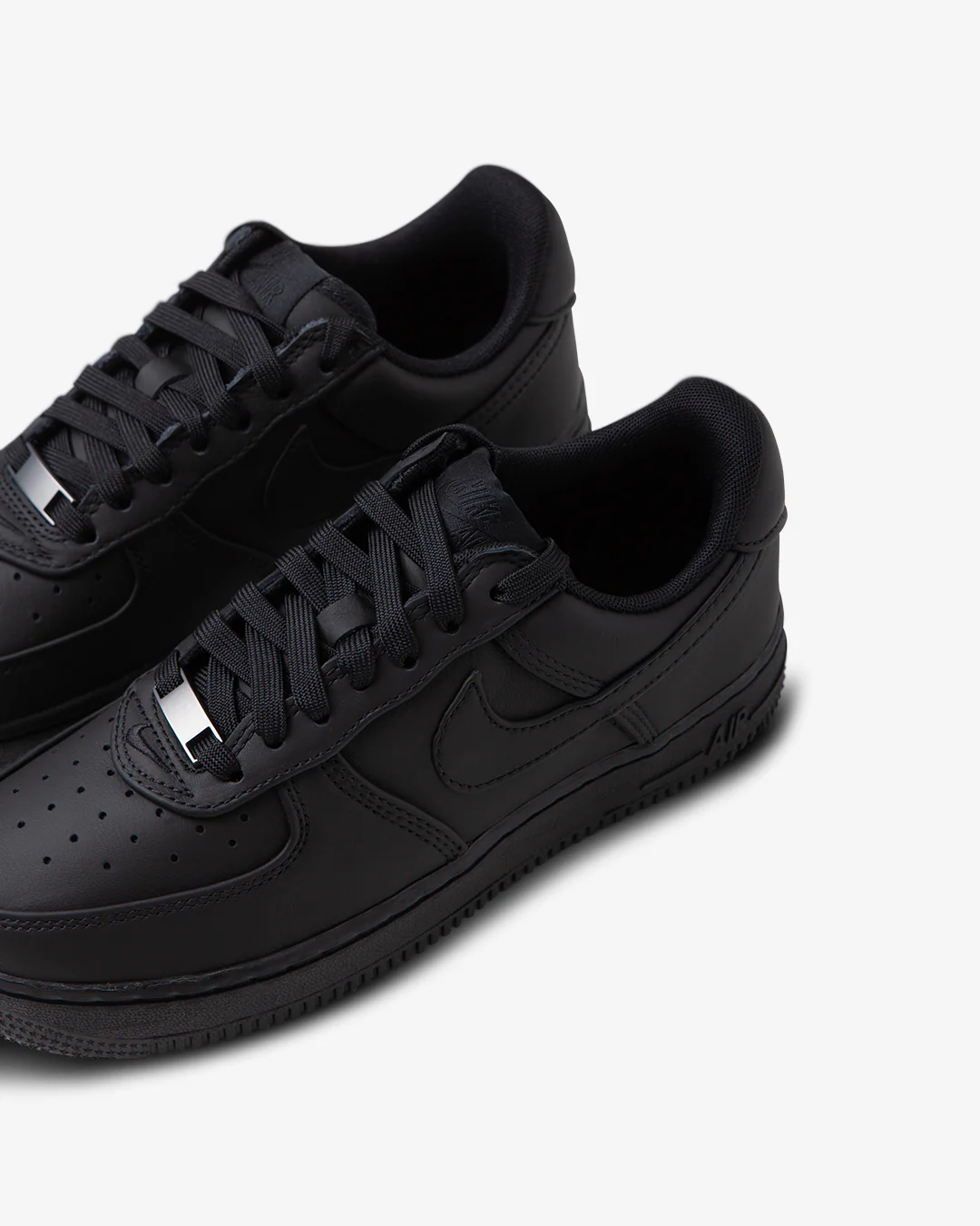Nike Air Force 1 Premium 'Triple Black' - Image 4