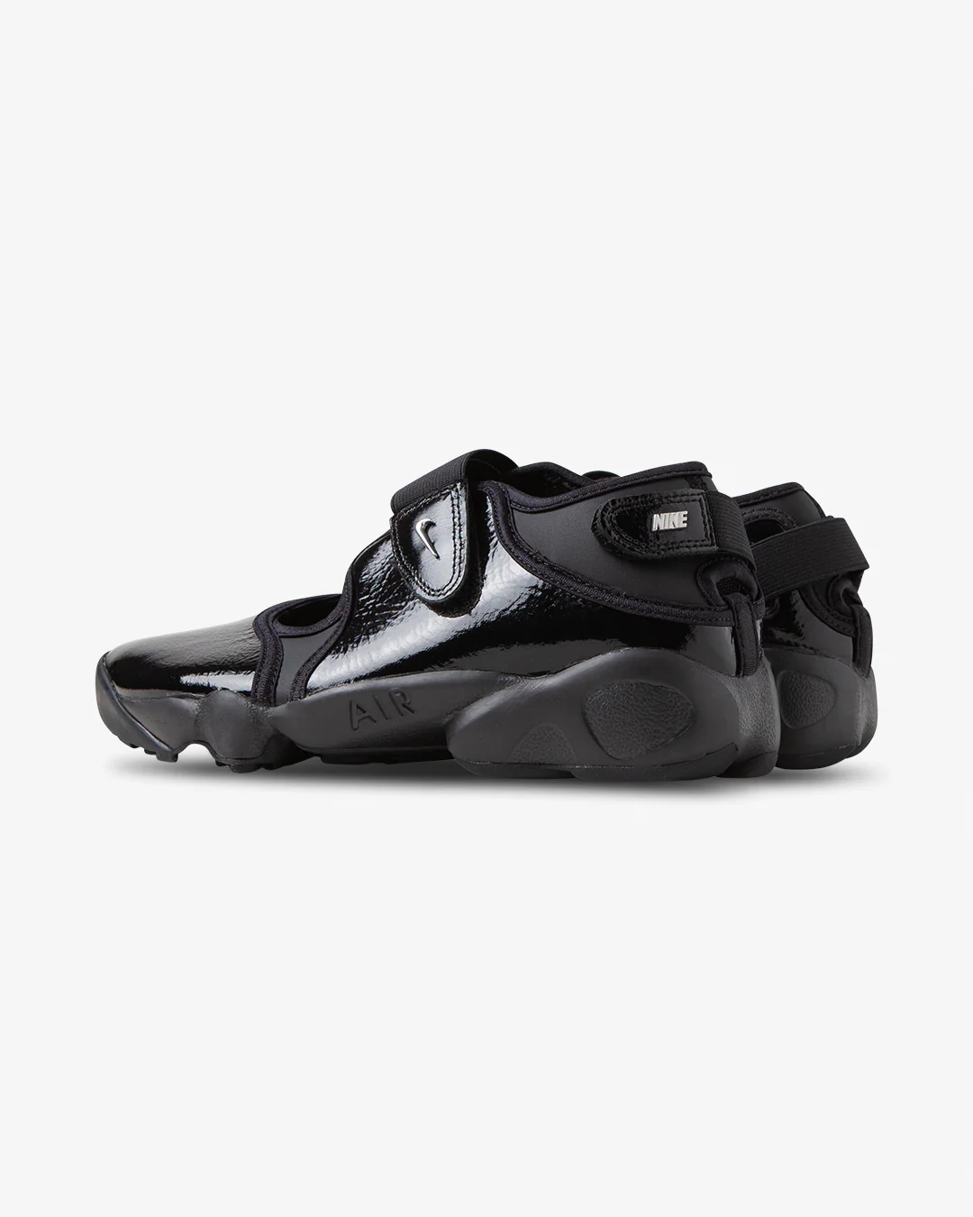 Nike Air Rift Black/Metallic Silver - Image 3
