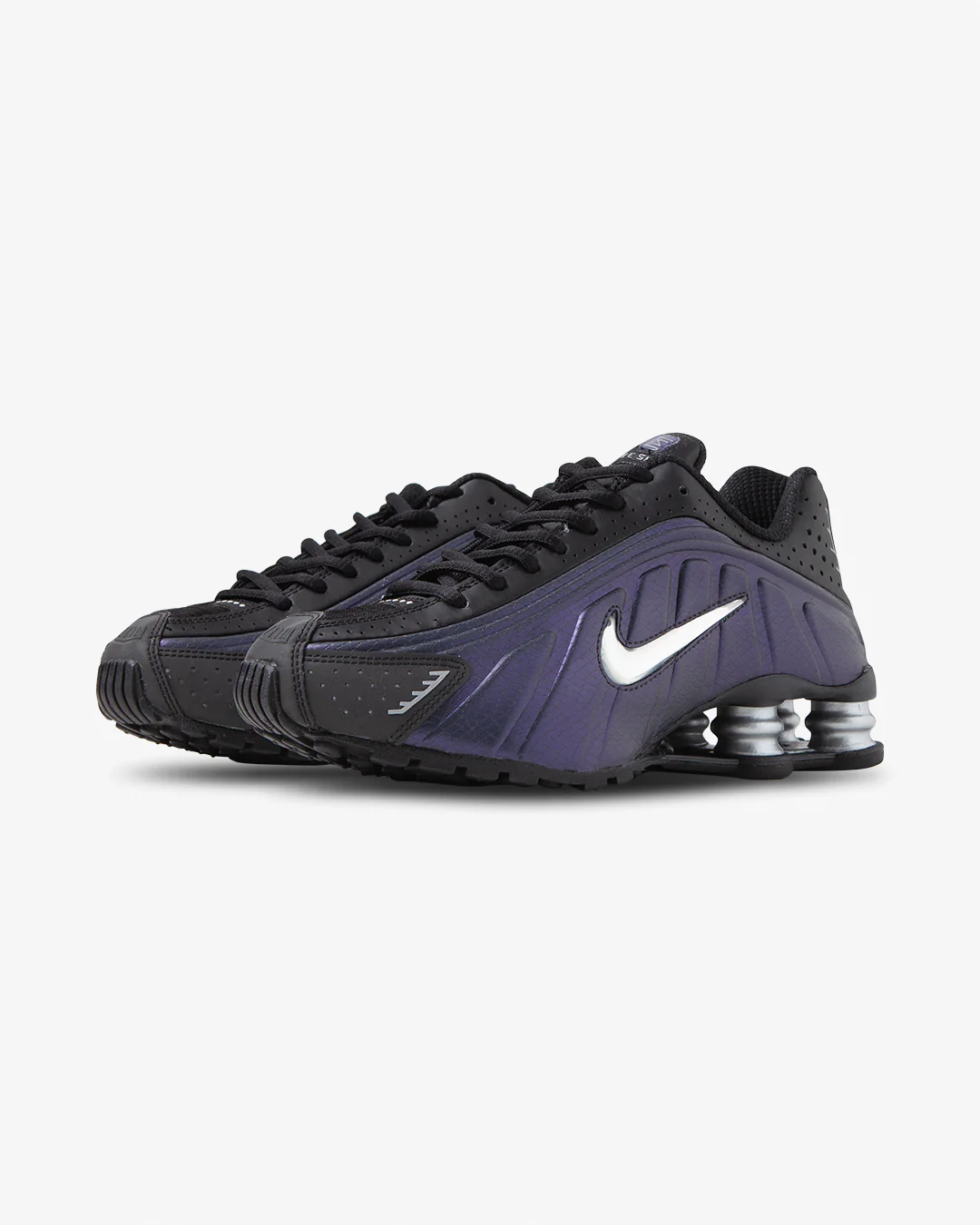Nike Shox R4 Jewel Black/Anthracite-Metallic Silver - Image 2