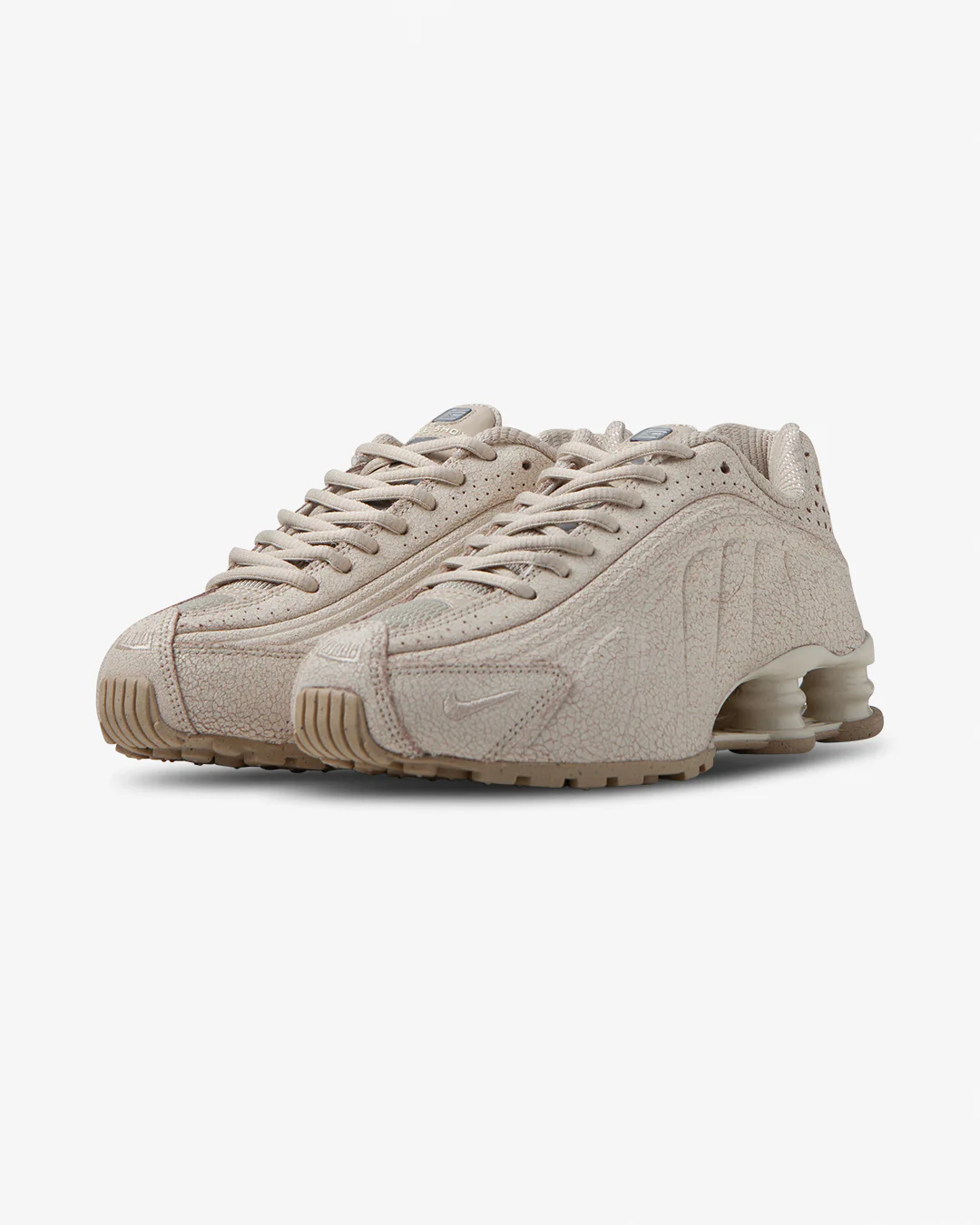Nike Shox R4 Natural/Metallic Silver - Image 2